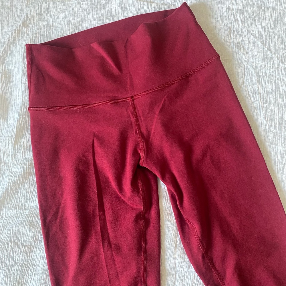 Fell Deep Red El Toro leggings